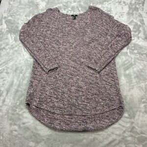 H&M Pink Knit‎ Sweater Medium Long Sleeve Pullover Round Neck Casual Everyday